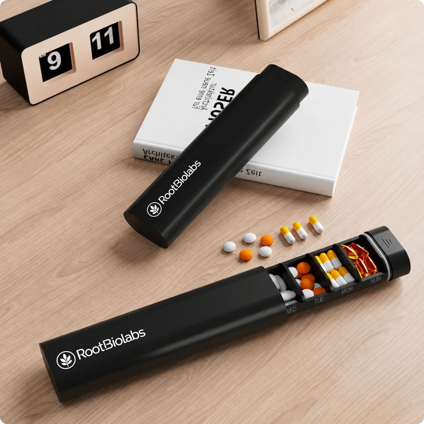 RootBio™ Daily Pill Case
