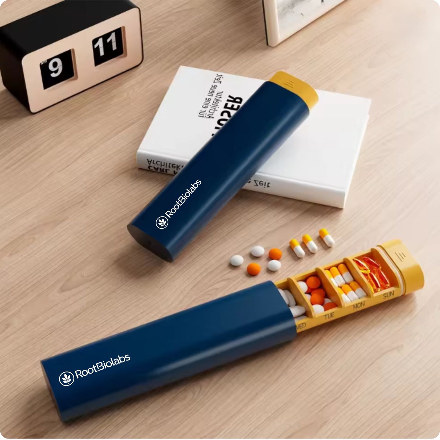 RootBio™ Daily Pill Case