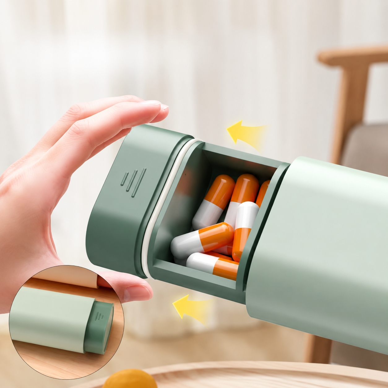 RootBio™ Daily Pill Case